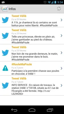 Vélib' android App screenshot 0