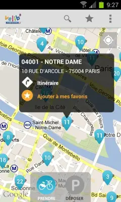 Vélib' android App screenshot 4