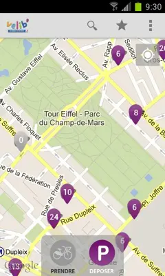 Vélib' android App screenshot 5